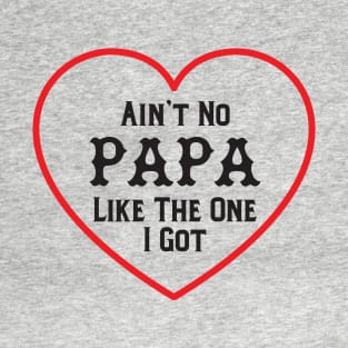 Ain't No Papa Like The On I Got - Father's Day Saying T-Shirt